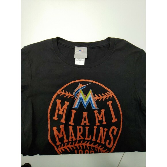 Official Vintage MLB Miami Marlins 1993 Women's T Shirt SIZE Small Graphic - Picture 5 of 5